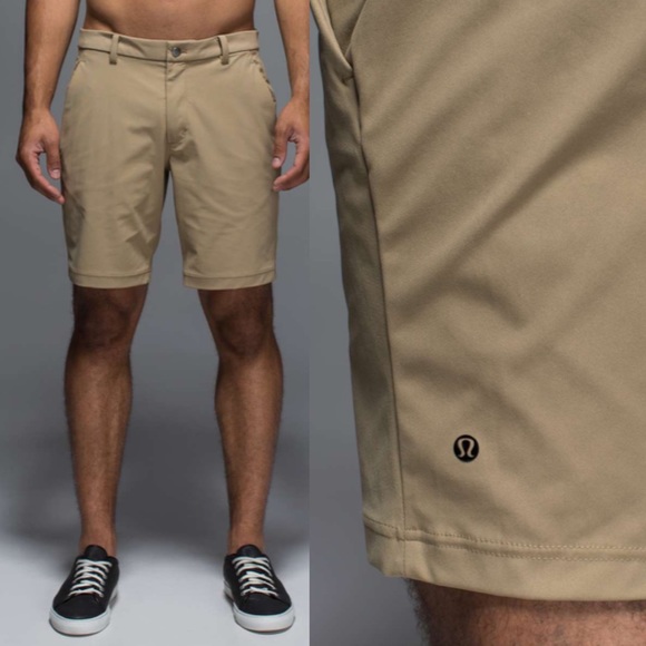 lululemon athletica Other - Lululemon Mens Commission Short Classic fit Chino Flat Front Size 34